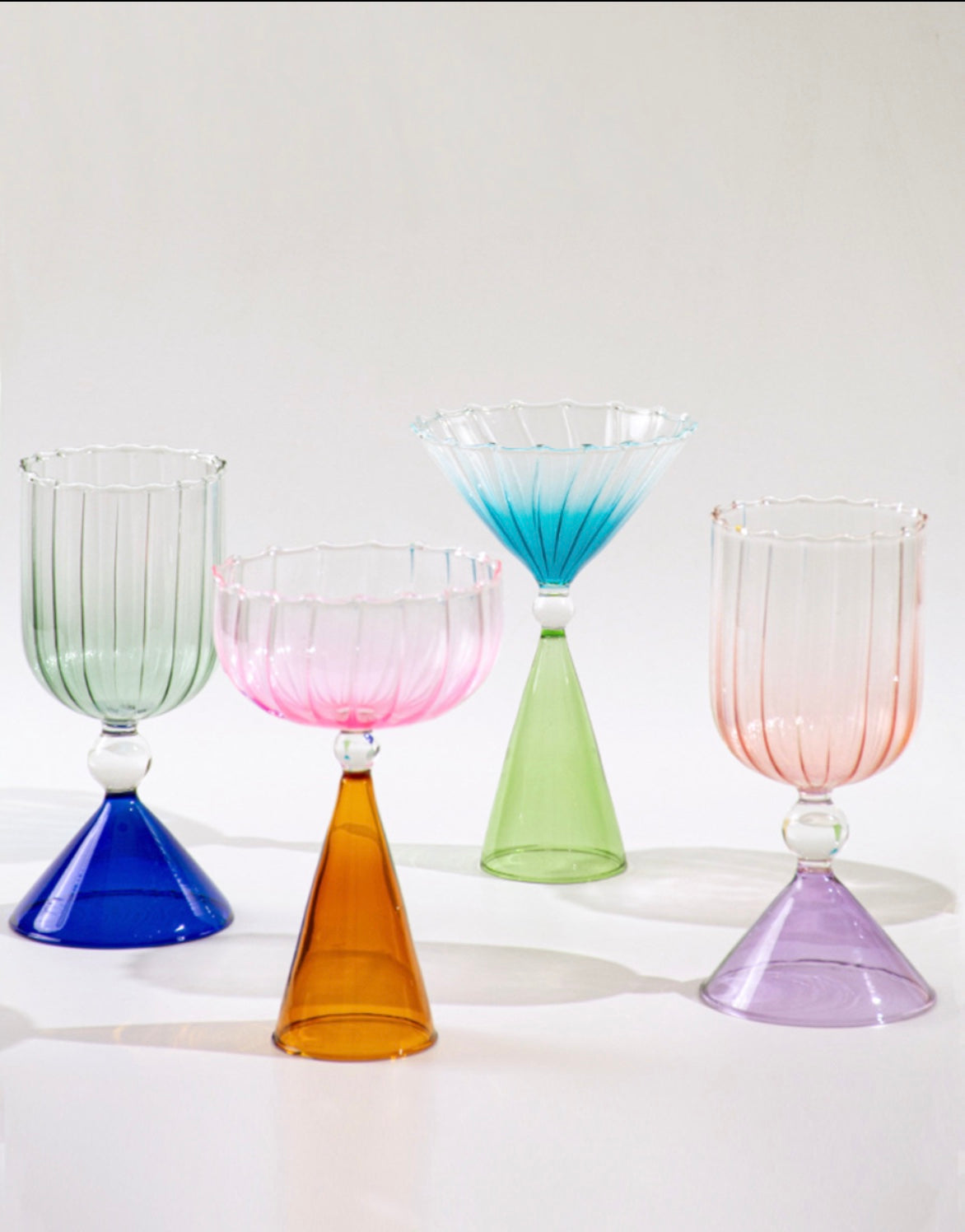 Gradient Cocktail Glass - Jupe