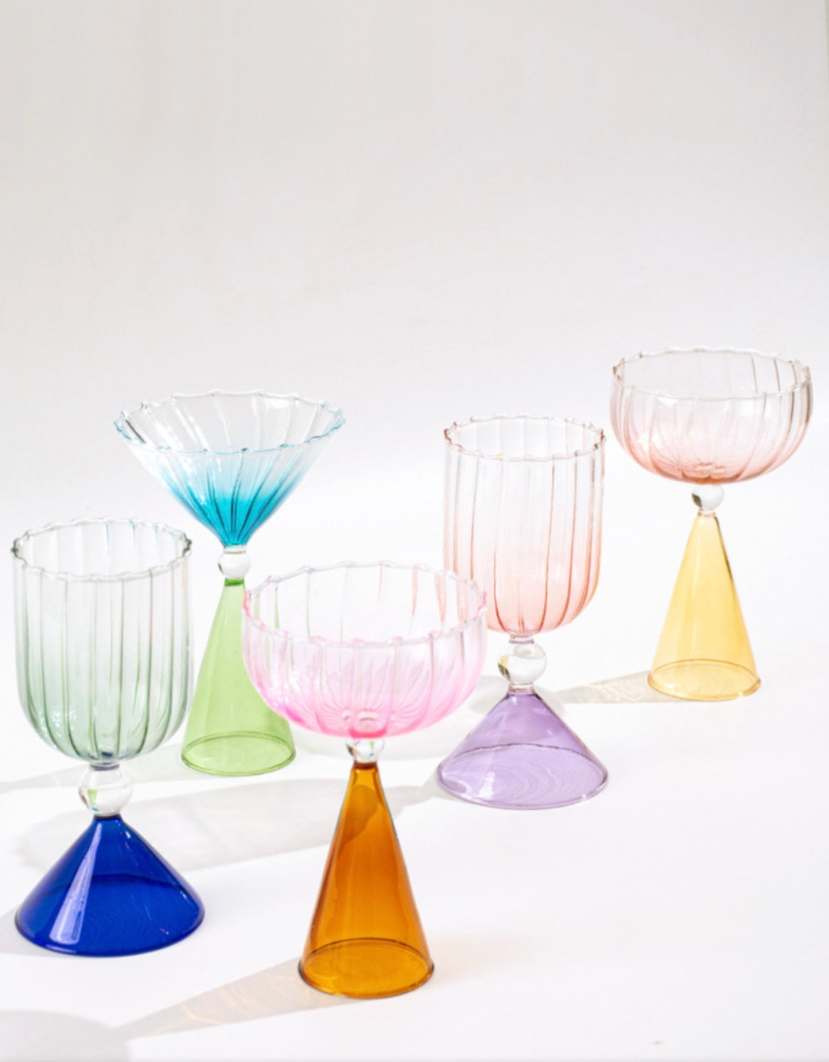 Gradient Cocktail Glass - Jupe
