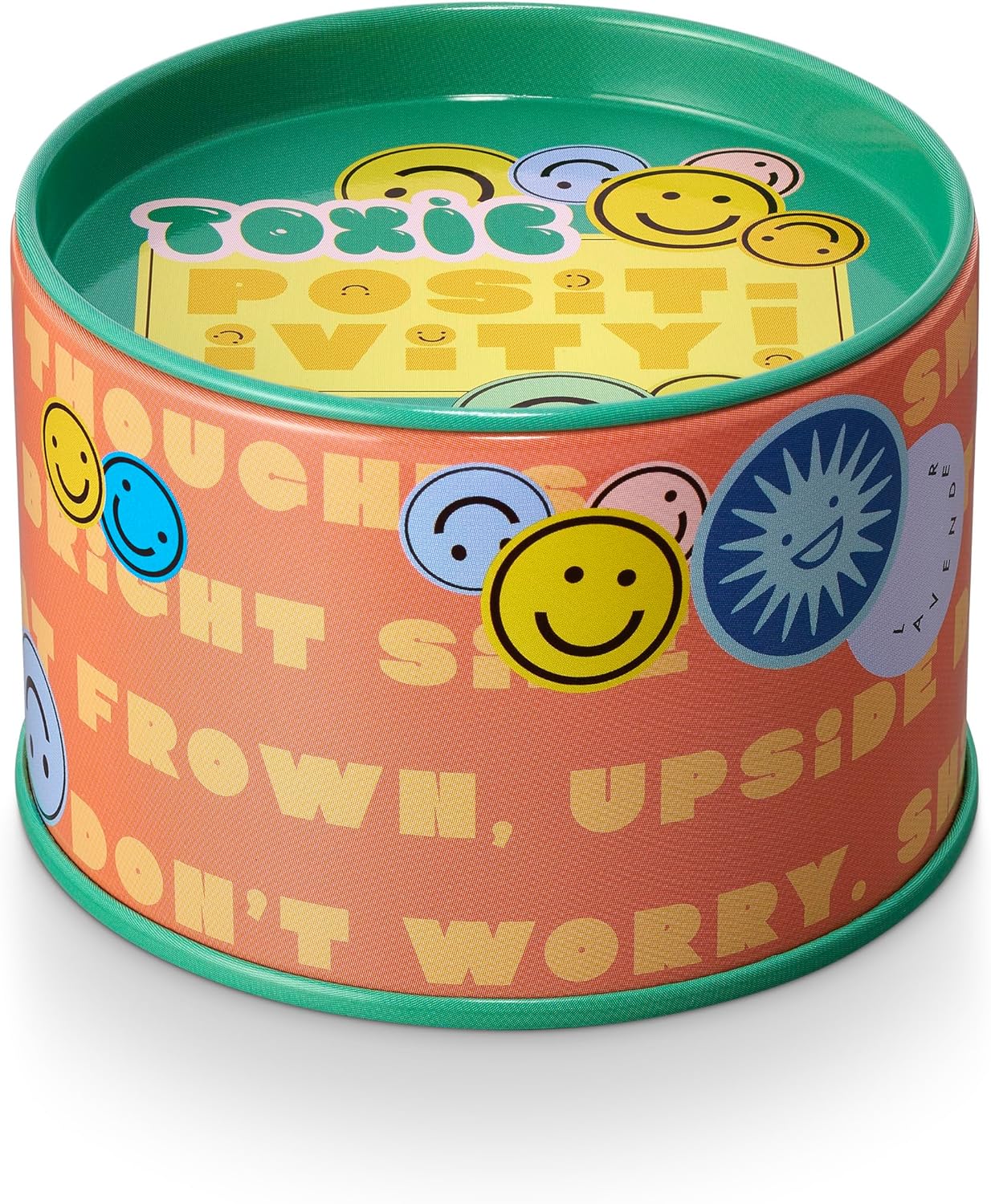 Toxic Positivity Twisted Tin Candle