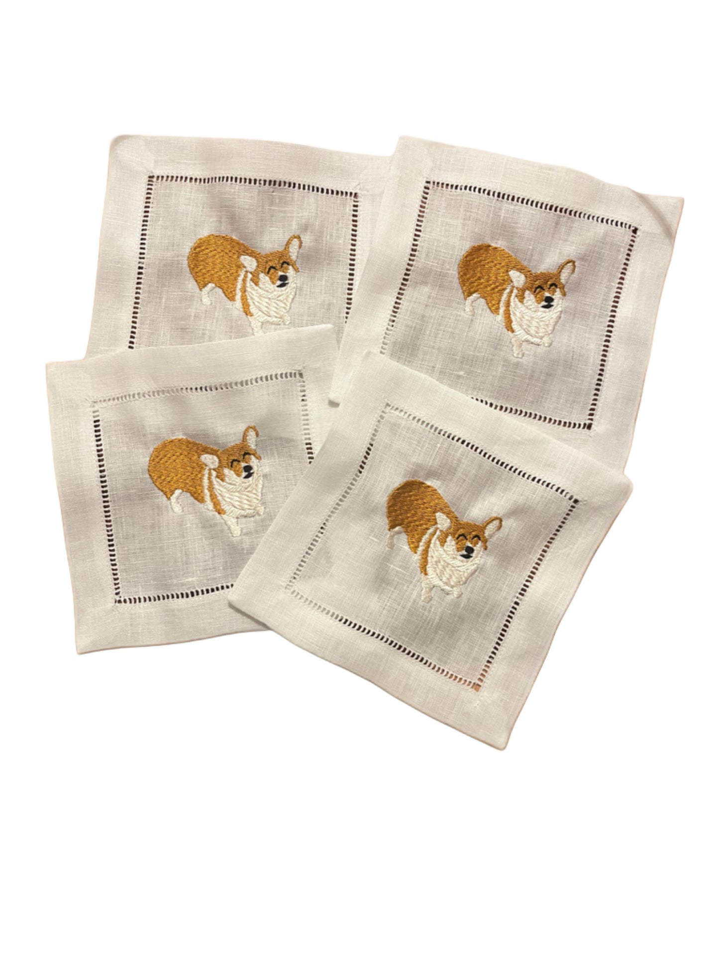 Corgi Cocktail Napkin Set