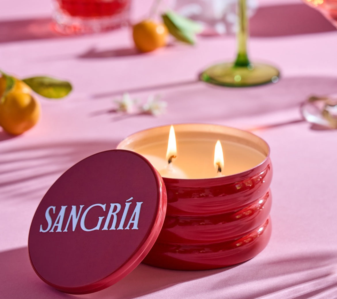 Sangria Cocktail Tins