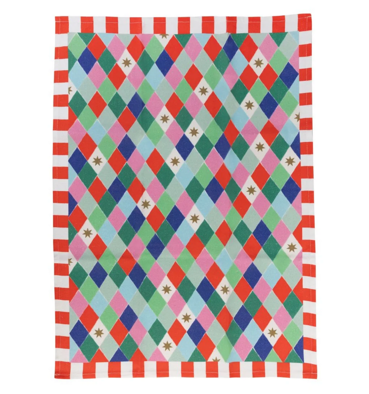 Santa Christmas Tea Towel - 2 Pack
