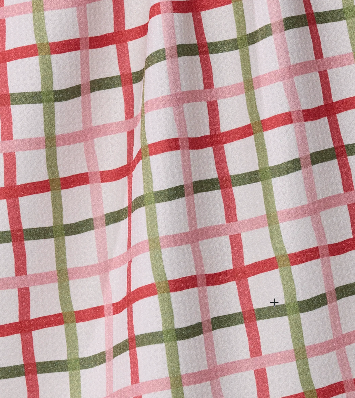 Festive Plaid Tea Towel