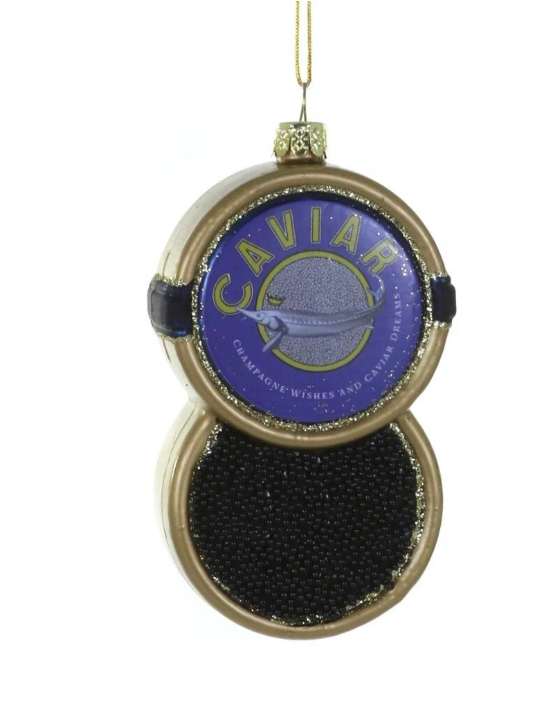Tinned Caviar Ornament