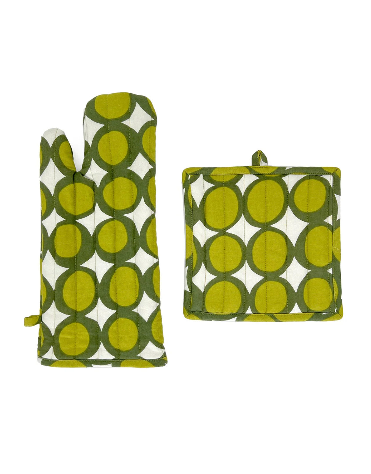 Oven Mitt & Potholder Set