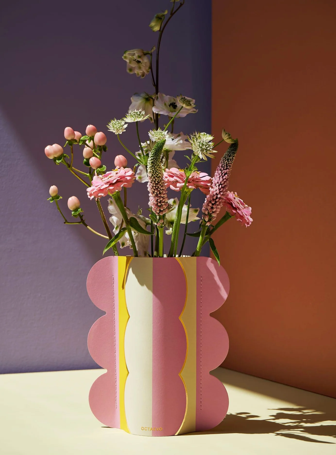 Mini Paper Vase Riviera Wave