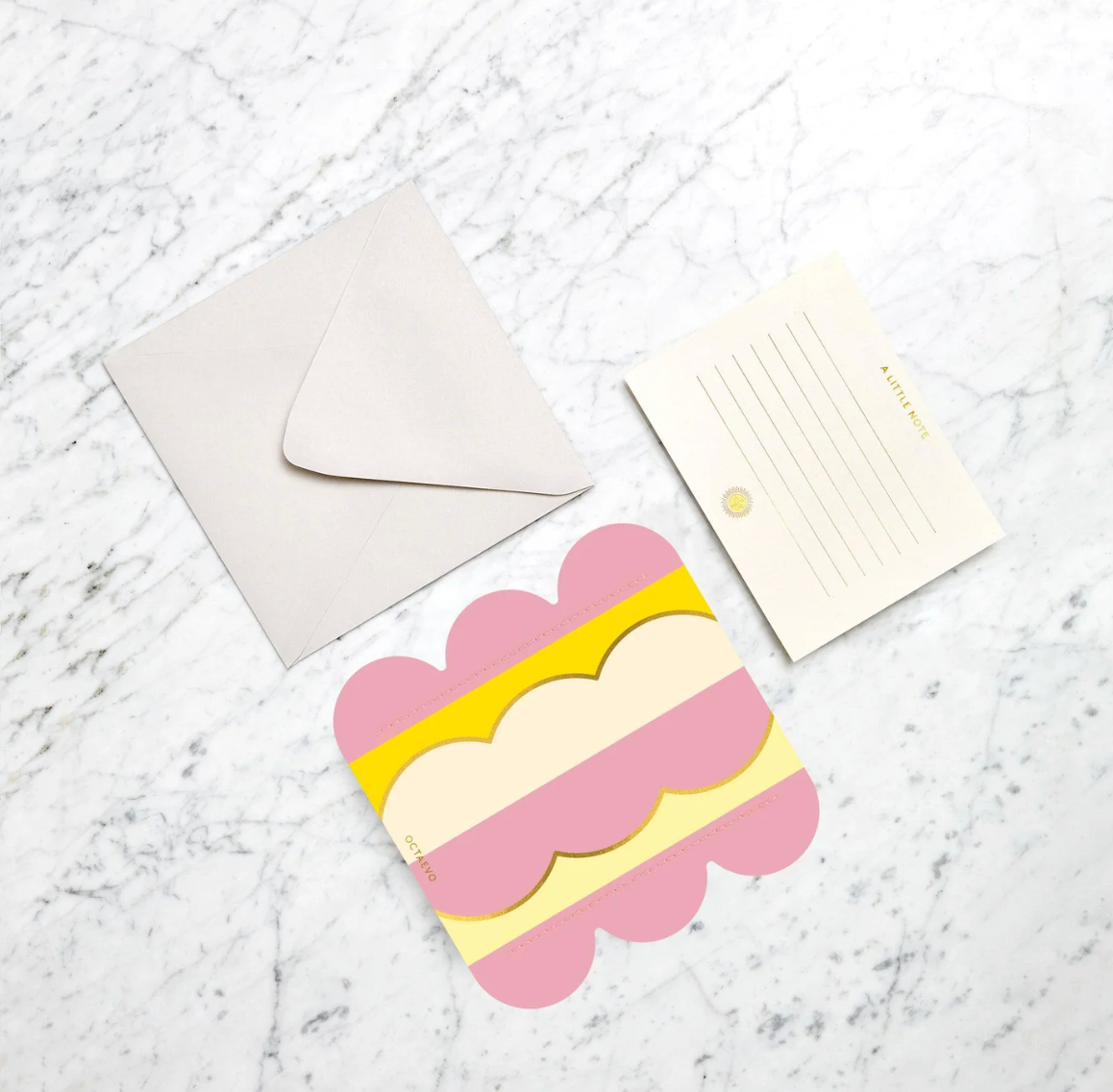 Mini Paper Vase Riviera Wave
