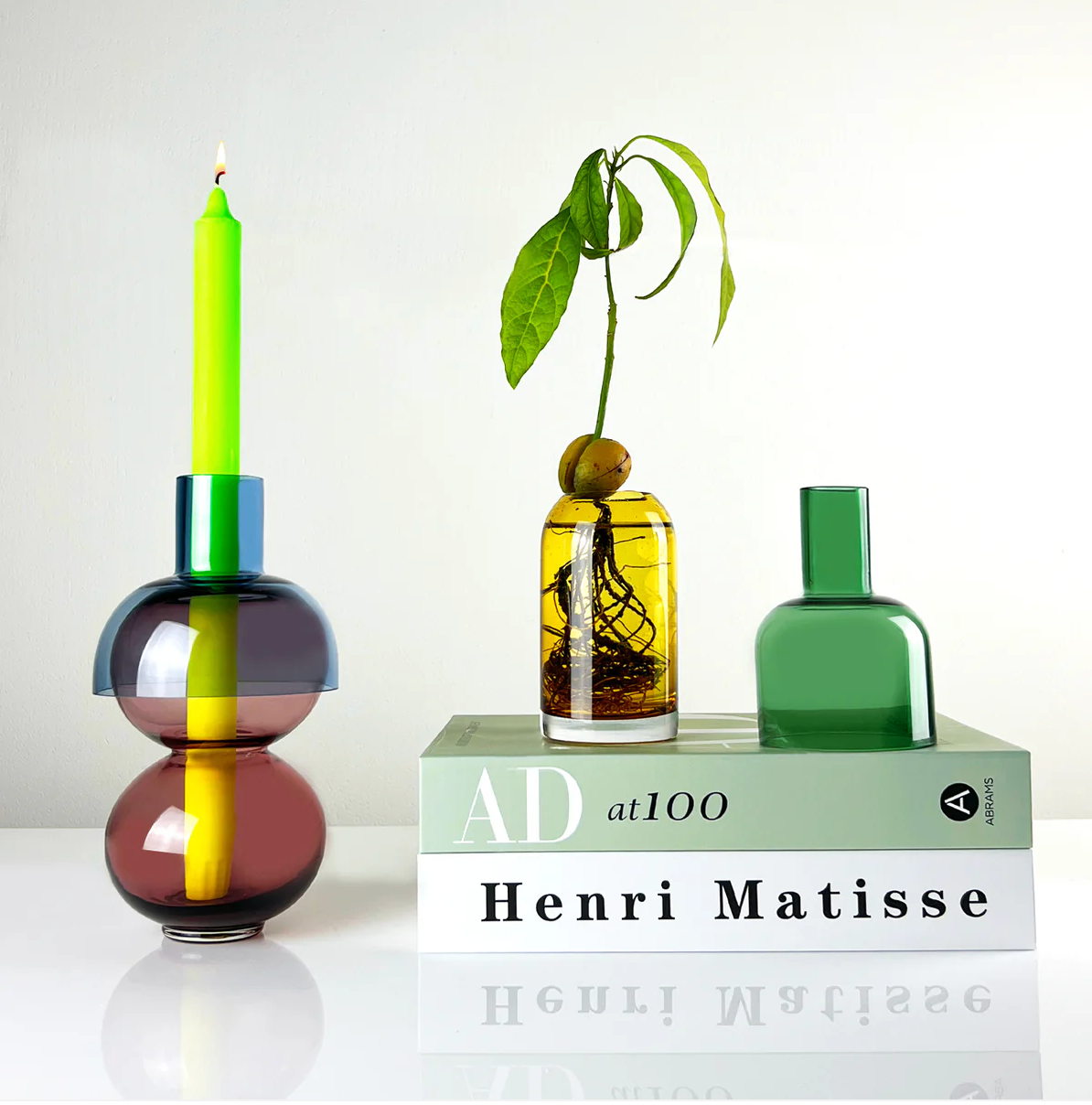 Fusion Cherry Small Set - Vase