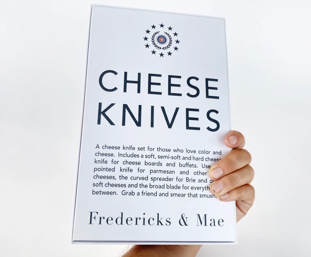 Cheese Knives Set - Black/White