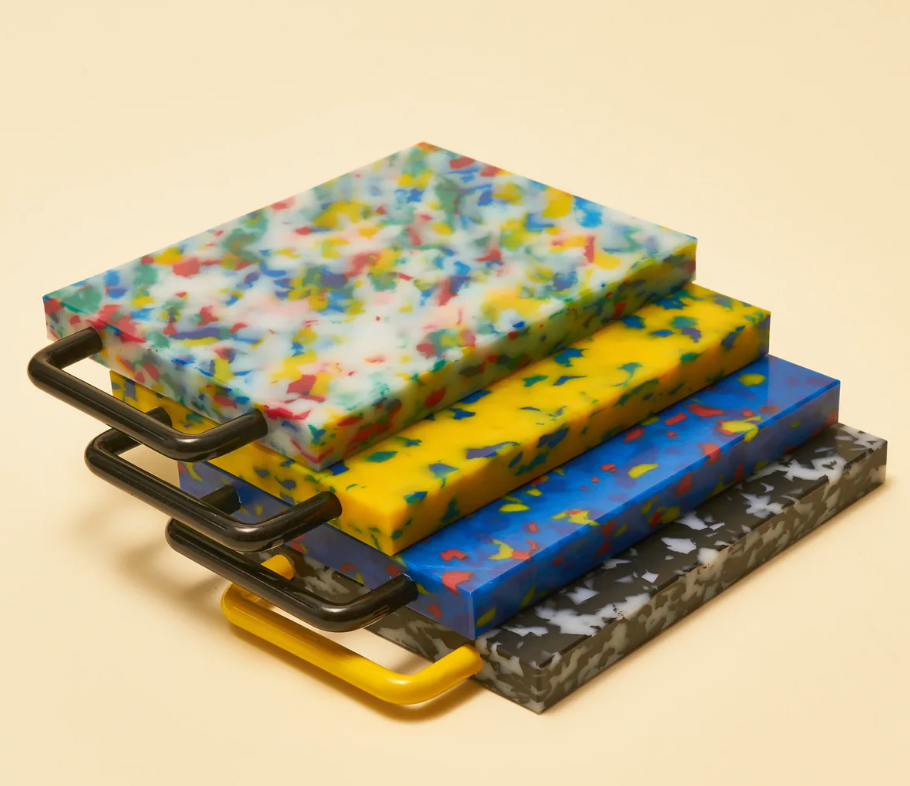 Small Cutting Board - Black/White