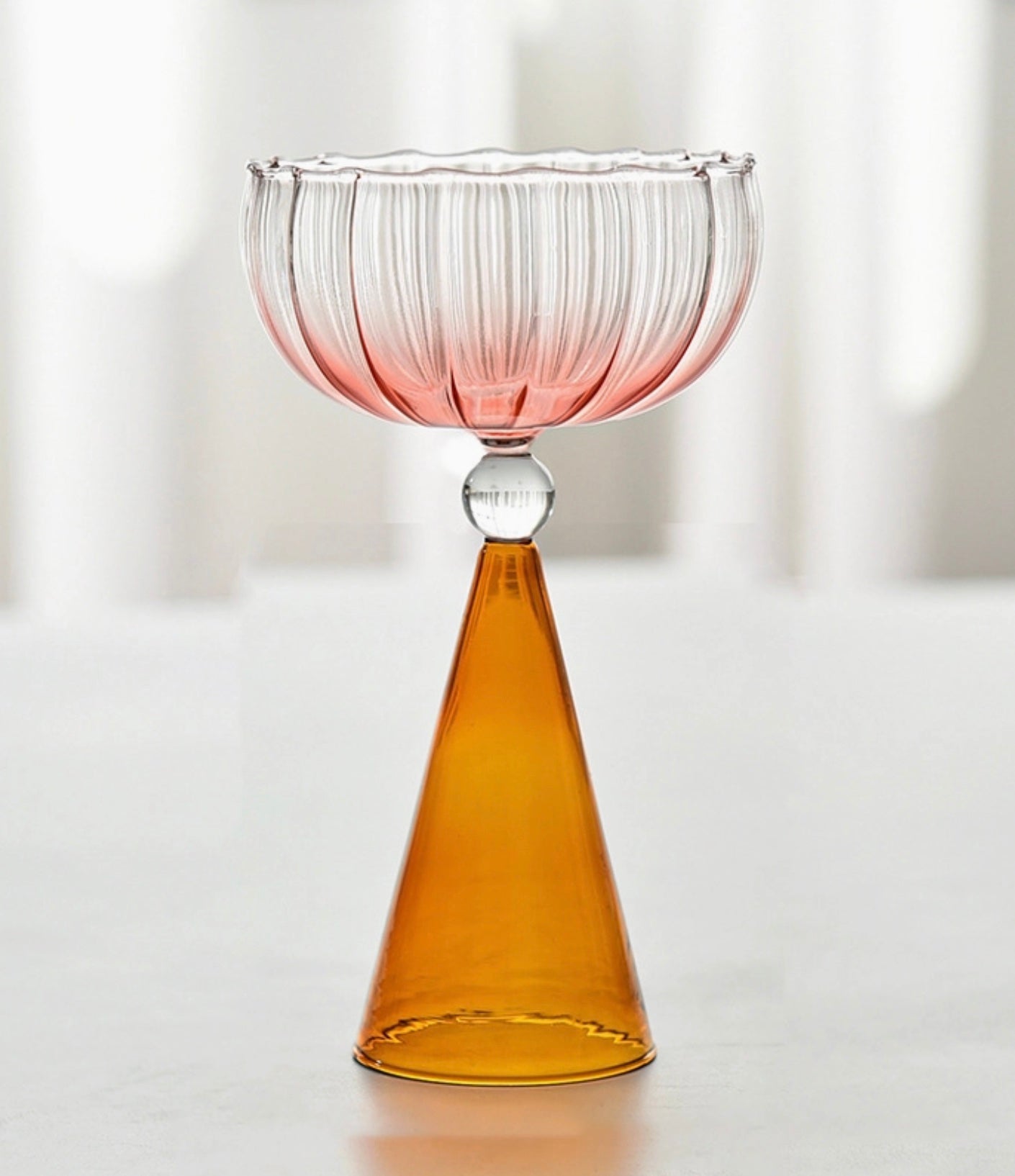 Gradient Cocktail Glass - Jupe
