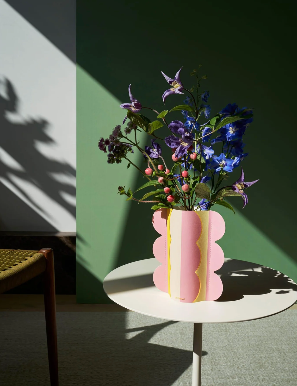 Mini Paper Vase Riviera Wave