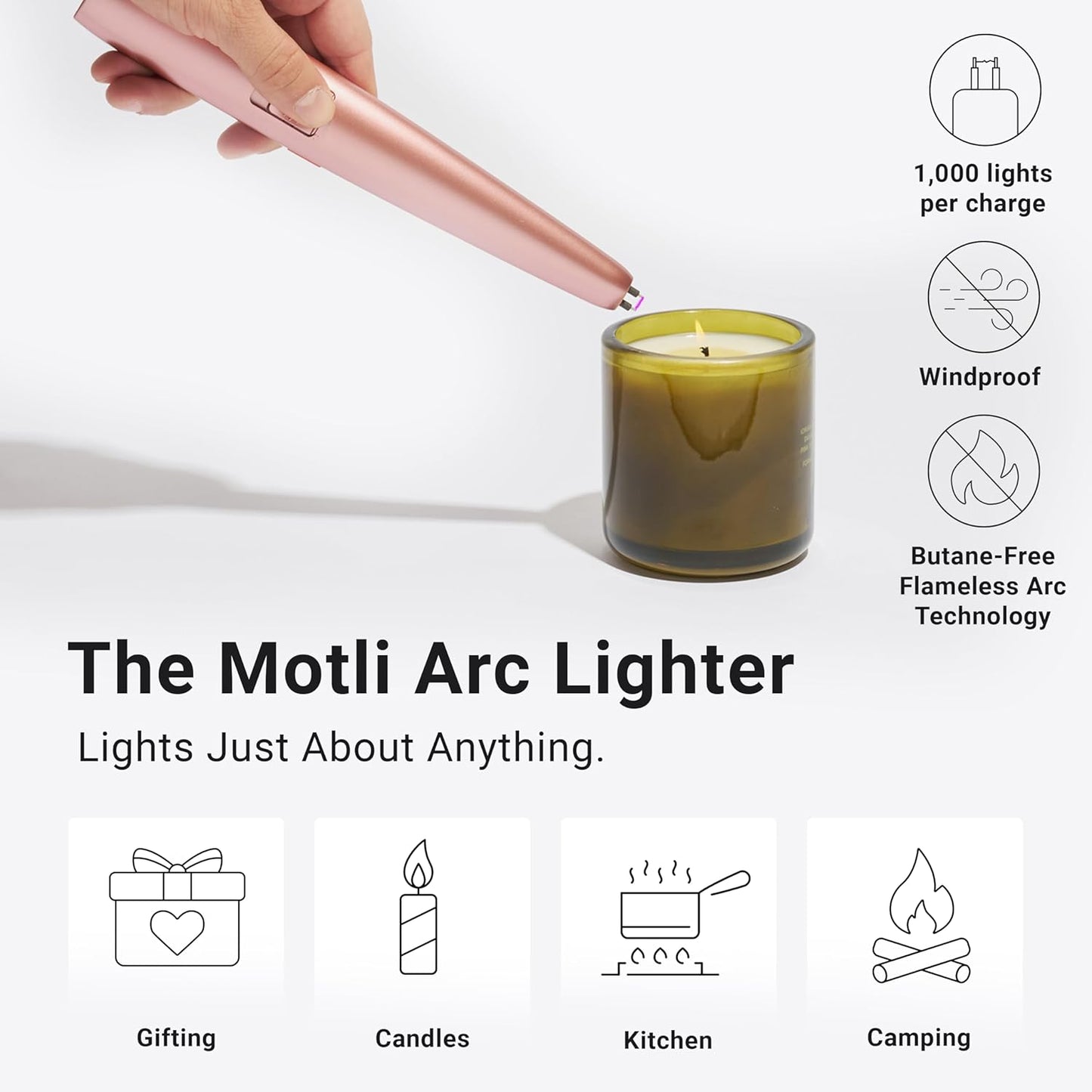 Motli Jr Electric Lighter  - Blue