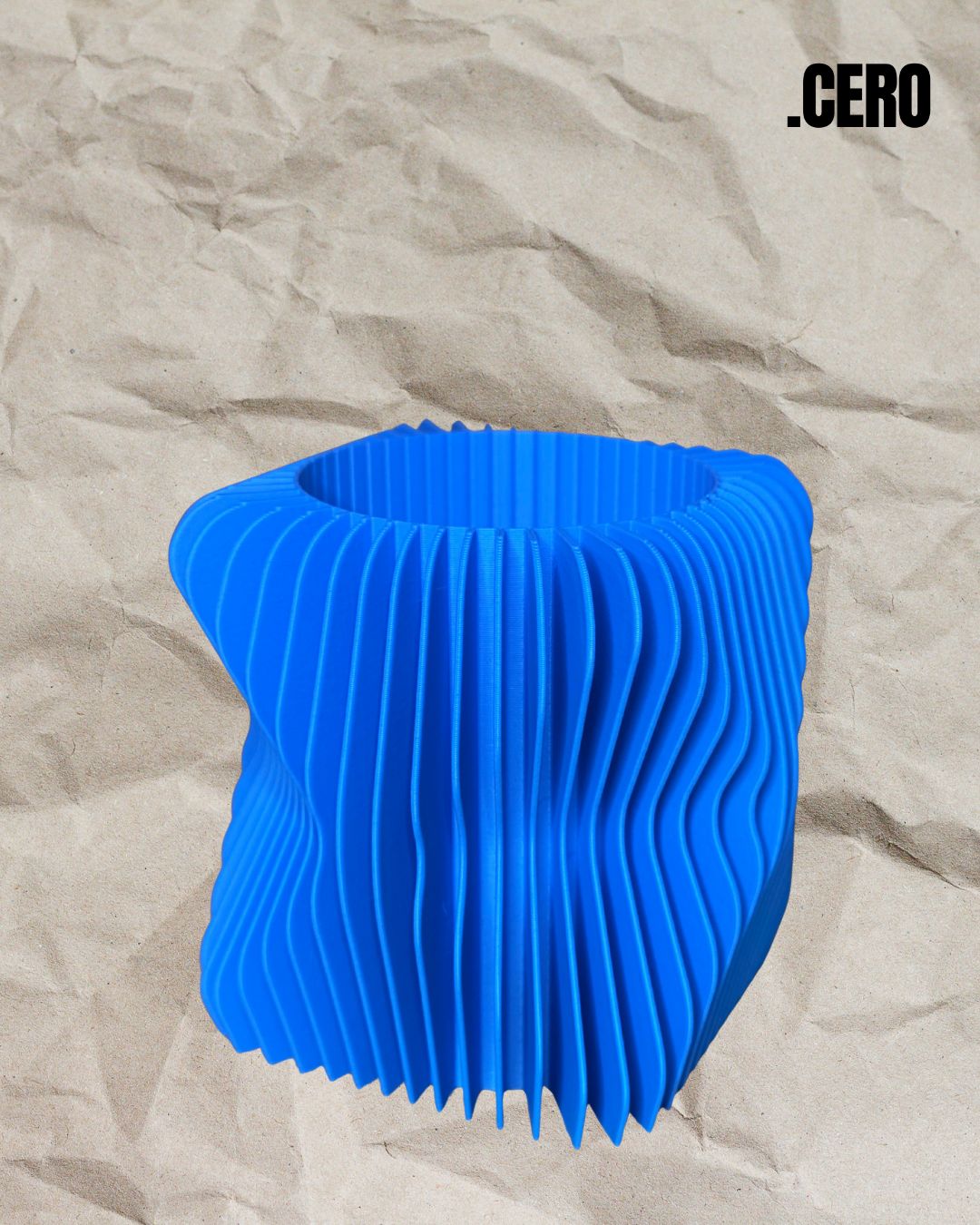 Studio Vase & Pencil Holder - Blue