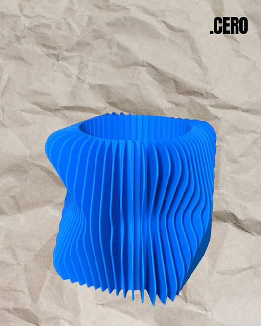 Studio Vase & Pencil Holder - Blue