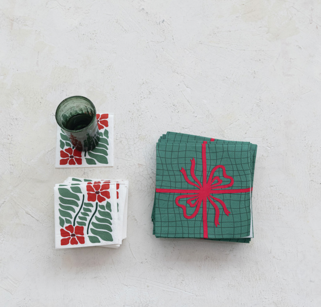 Paper Napkins with Bow