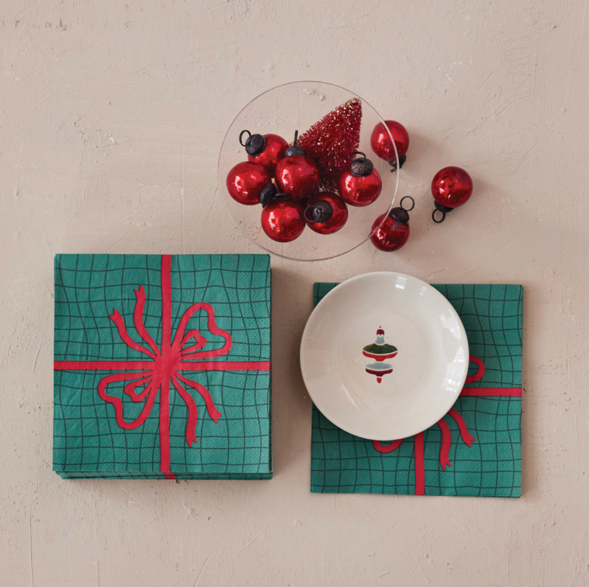 Paper Napkins with Bow