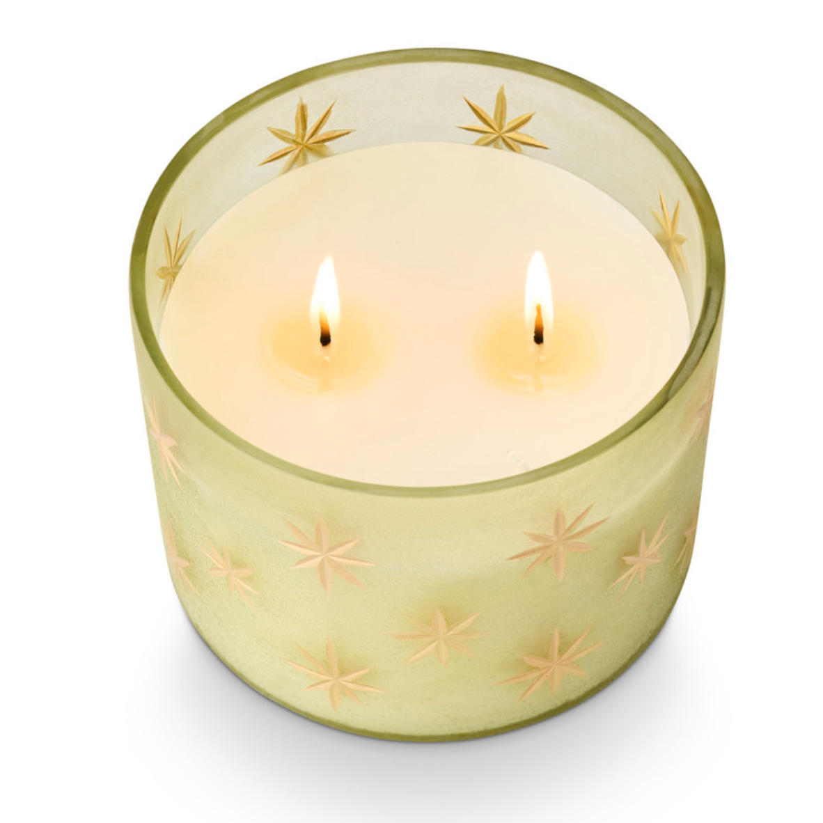 Balsam & Cedar Frosted Star Glass