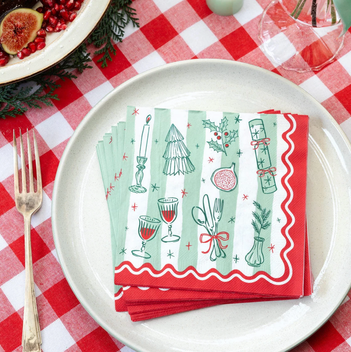 Bon Noel Napkins - 20 Pack