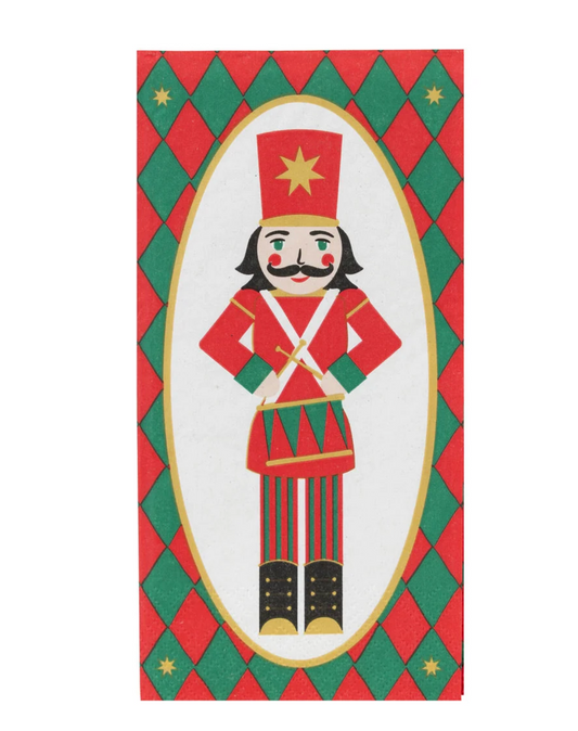 Nutcracker Long Lunch Paper Napkins