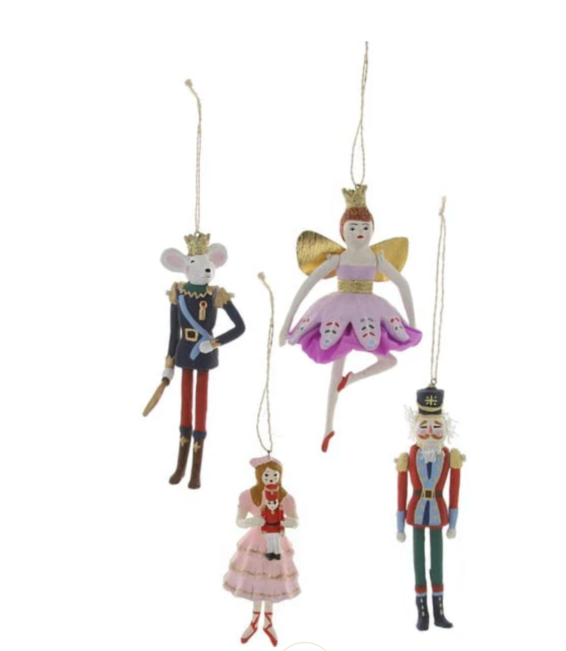Nutcracker Ornament Set