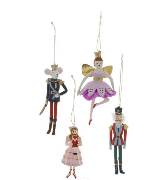 Nutcracker Ornament Set