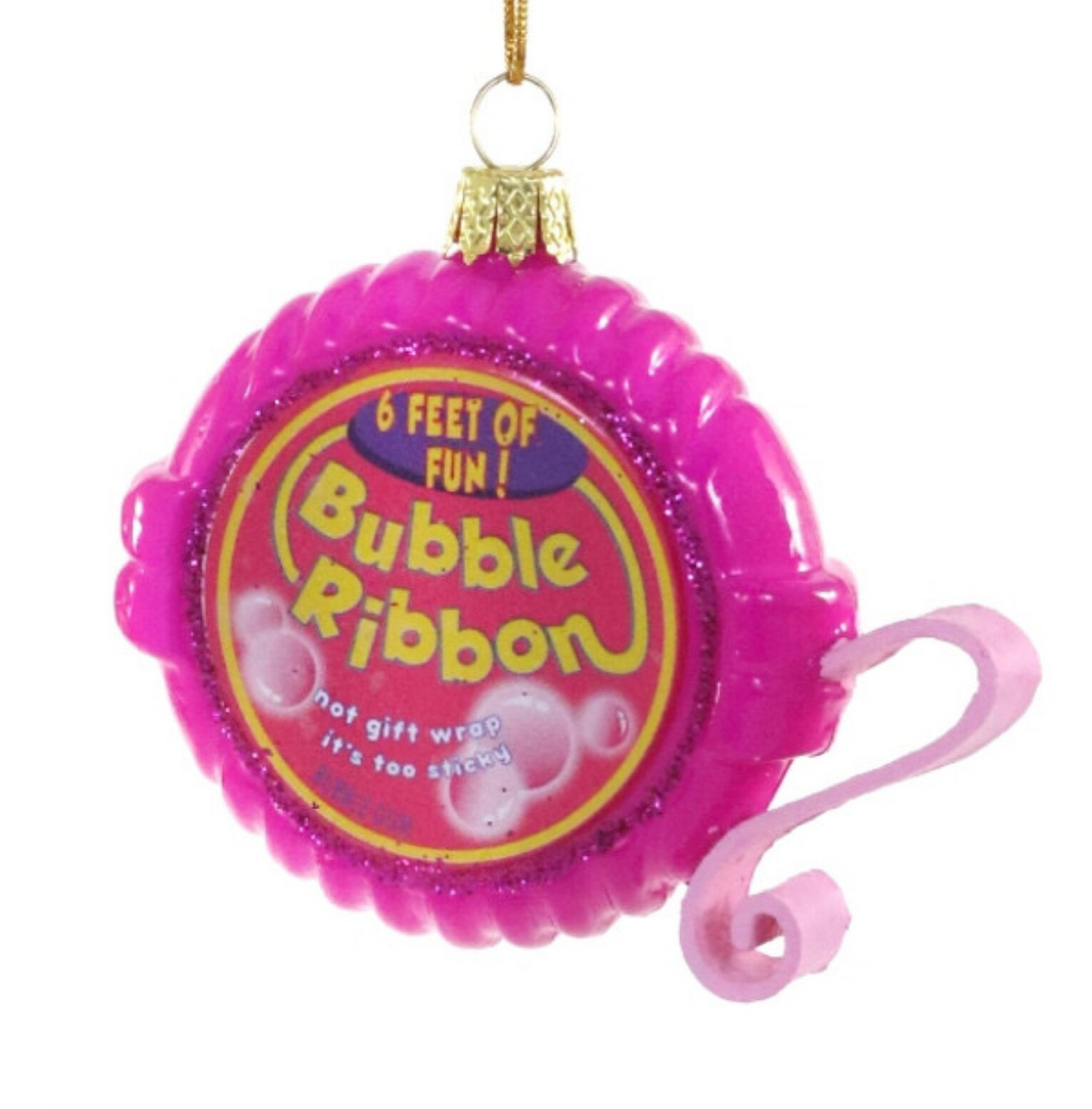 Bubble Gum Tape Ornament