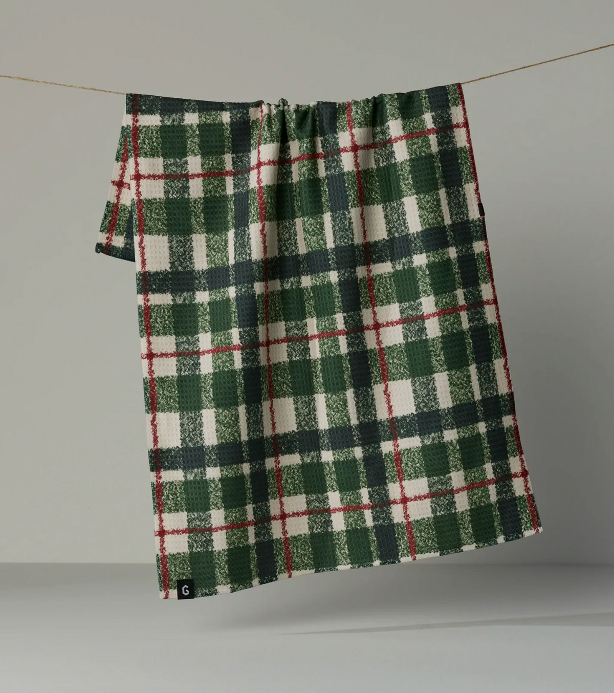 Juniper Plaid Luxe Kitchen Towel