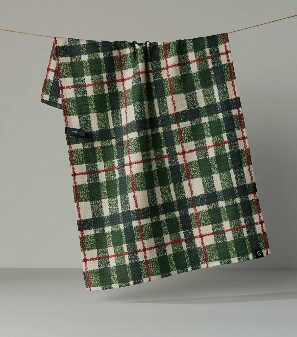 Juniper Plaid Luxe Kitchen Towel