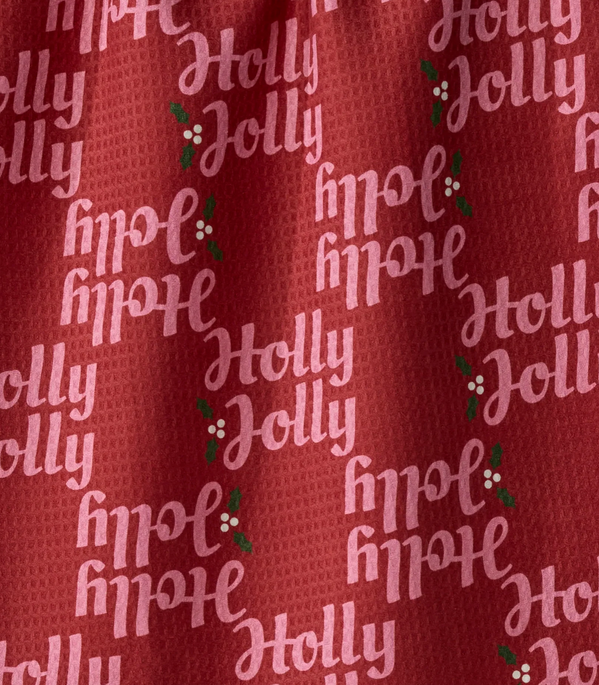 Holly Jolly Xmas Luxe Kitchen Towel