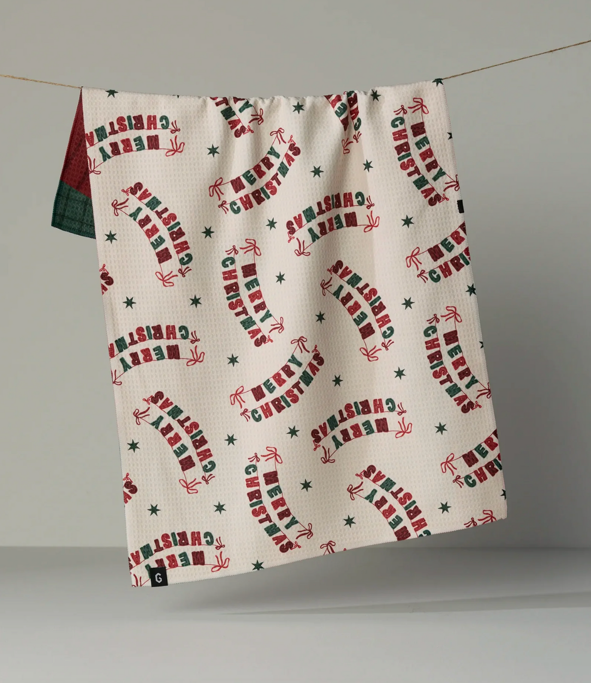 Christmas Crafts Luxe Kitchen Towel