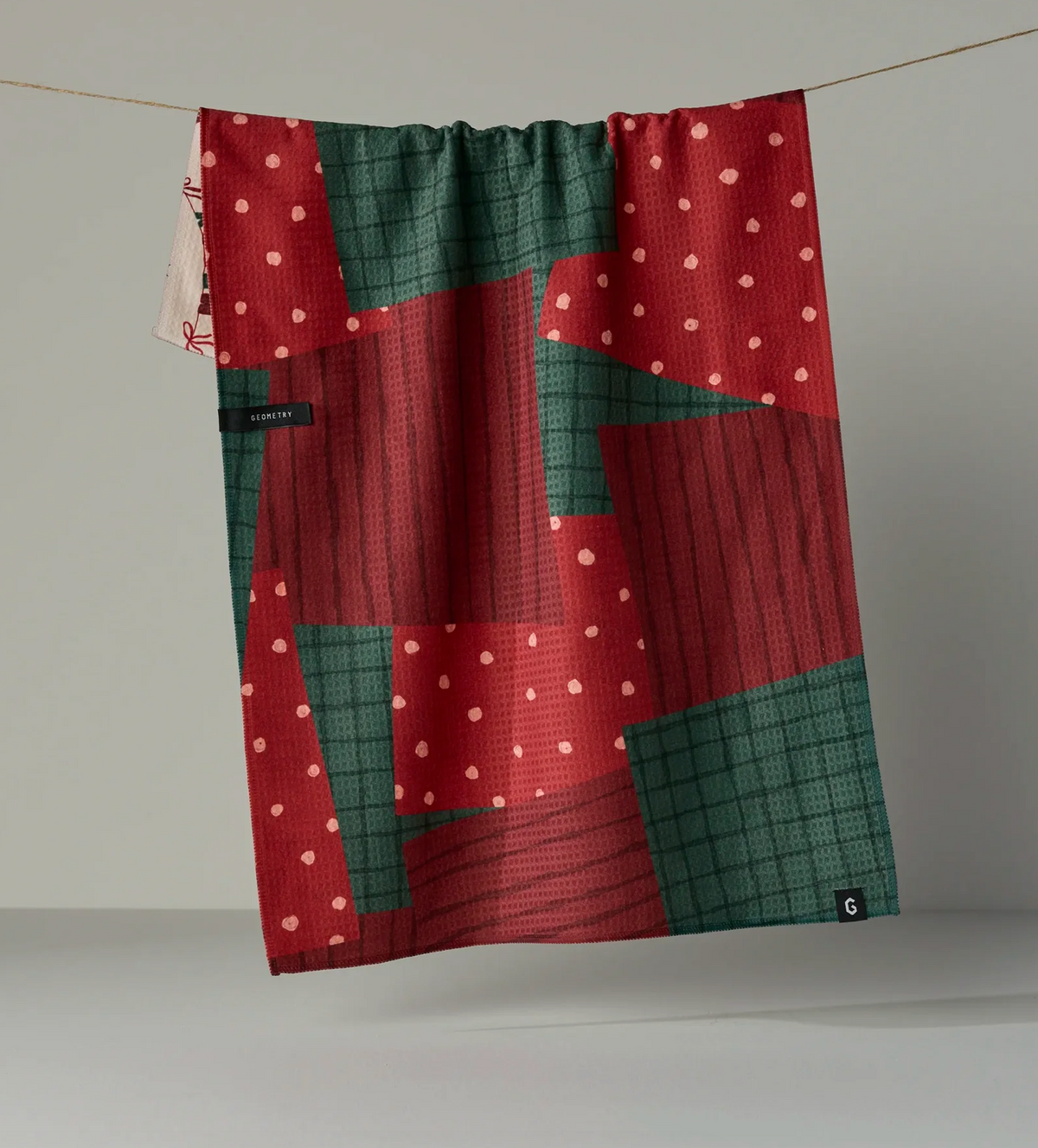 Christmas Crafts Luxe Kitchen Towel