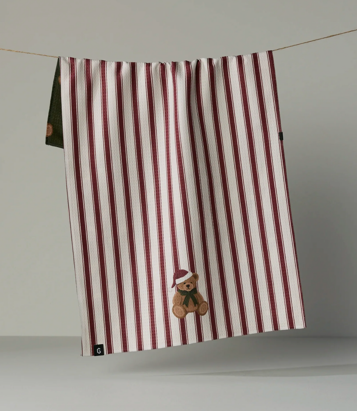 Christmas Bear Luxe Kitchen Towel