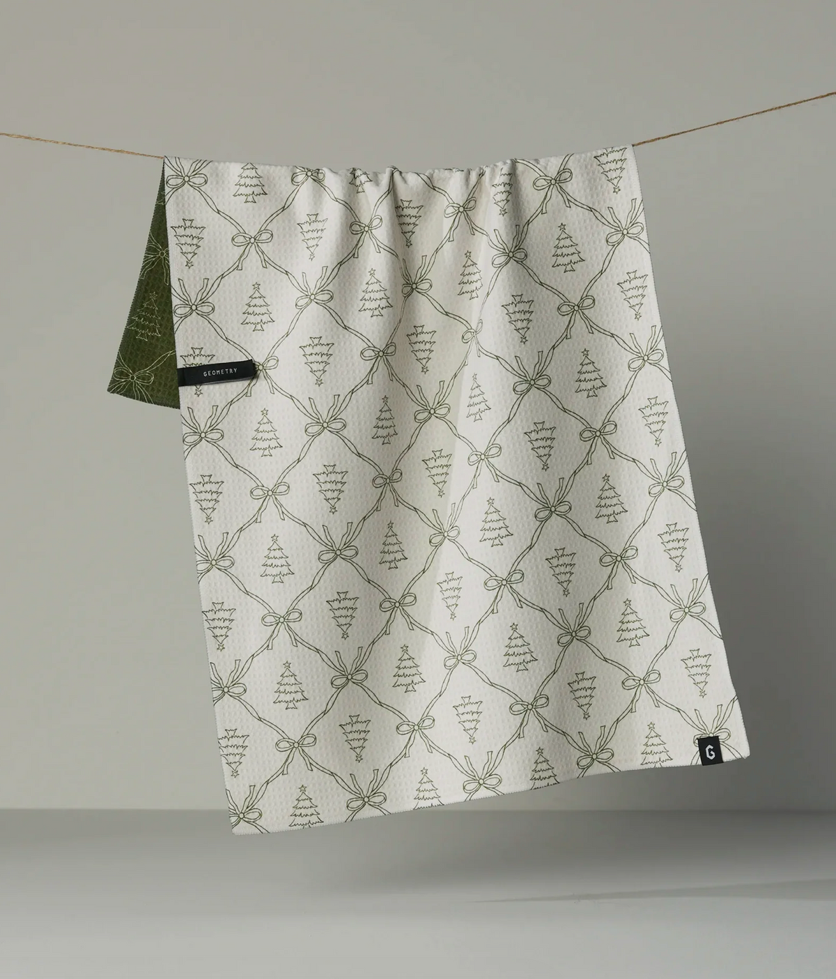 Cedar Bows Luxe Kitchen Towel