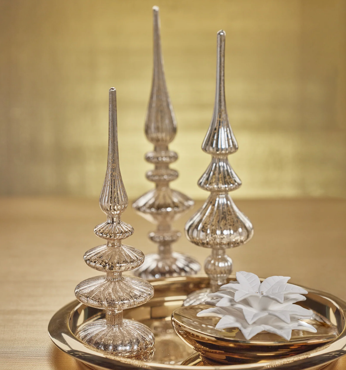 Aprica LED Finial - Antique Silver - 13.25 in