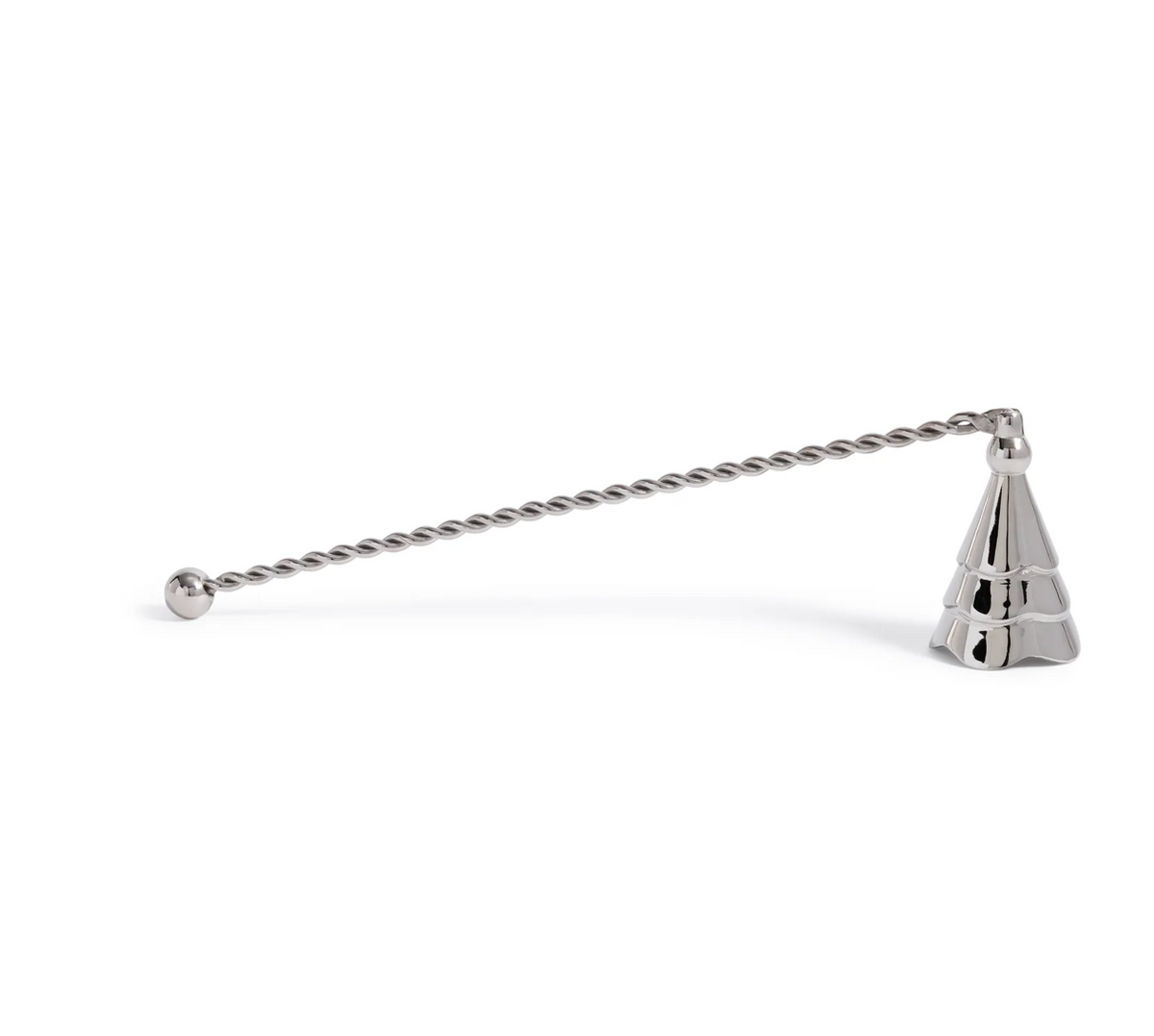 Wave Tree Candle Snuffer - Nickel