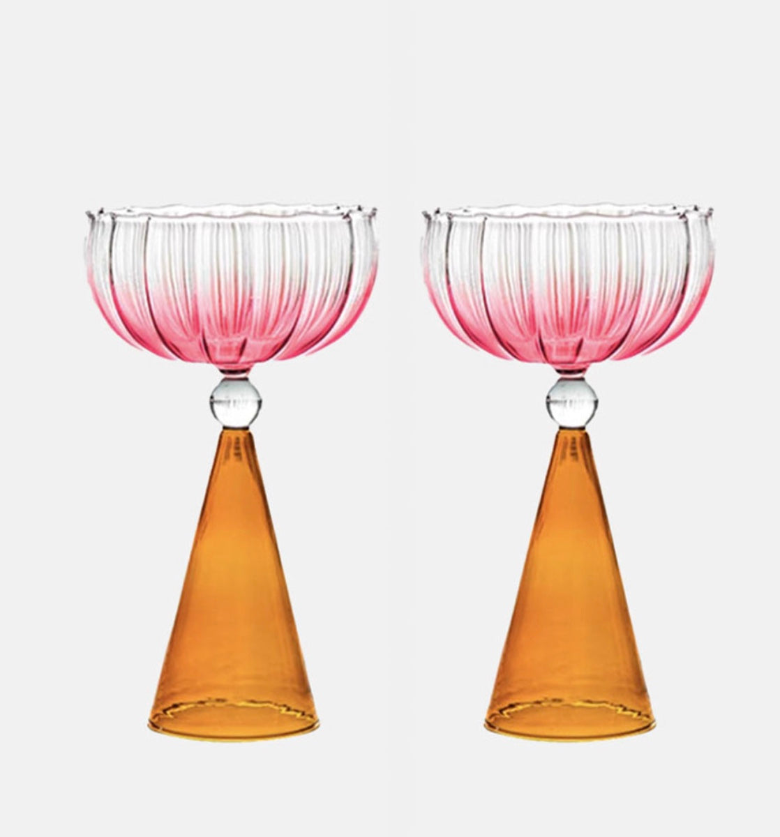 Gradient Cocktail Glass - Jupe