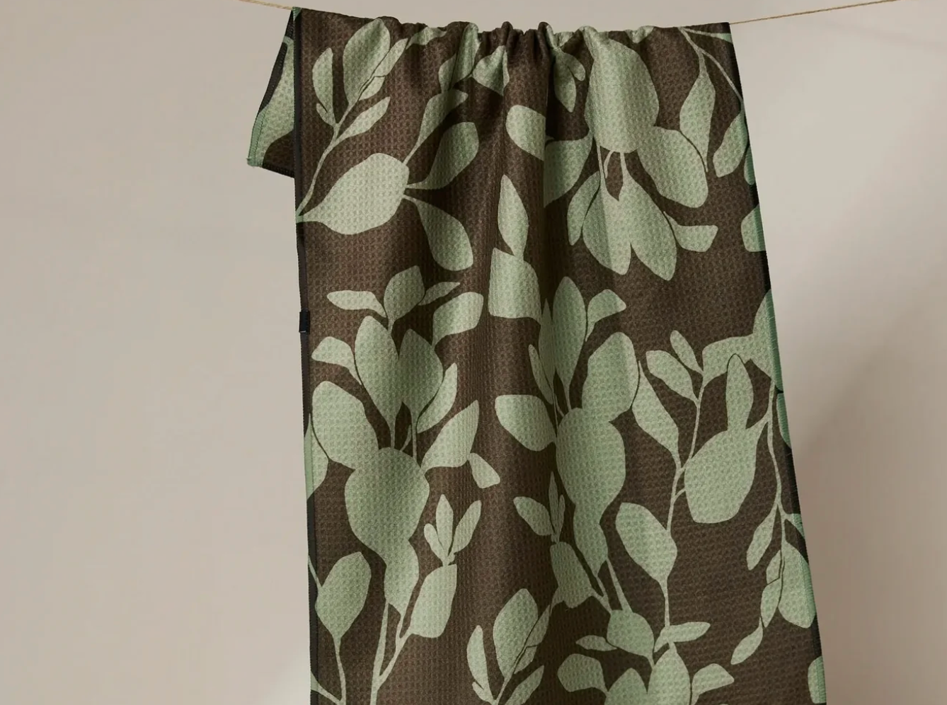 Eucalyptus Double-Sided Tea Towel
