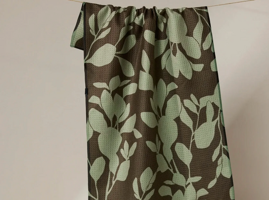 Eucalyptus Double-Sided Tea Towel