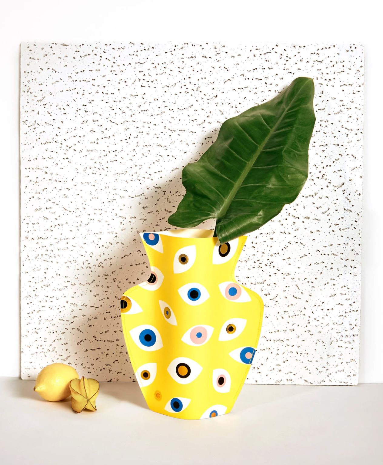 Nazar Paper Vase Yellow