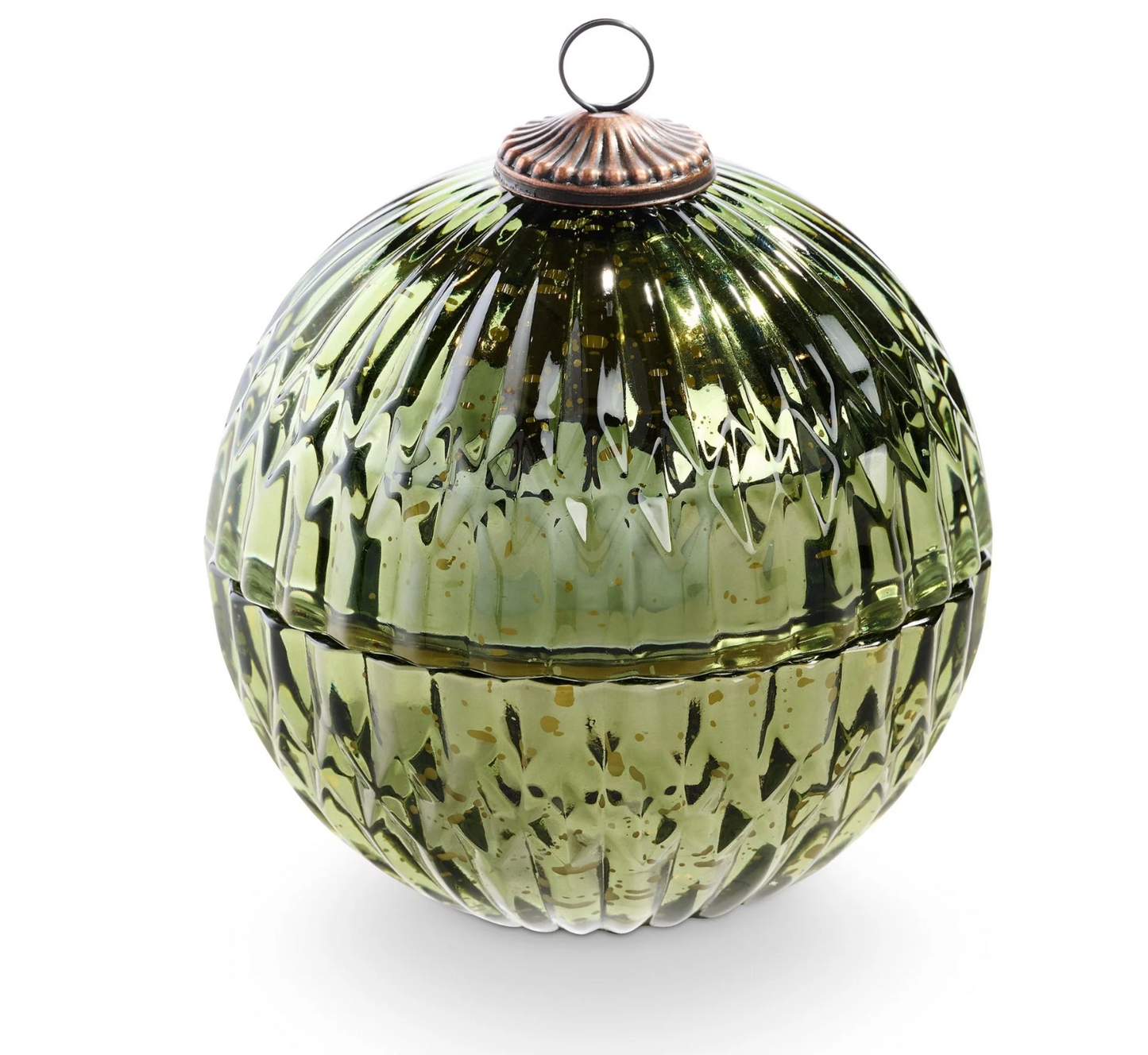 Green Mercury Ornament Candle