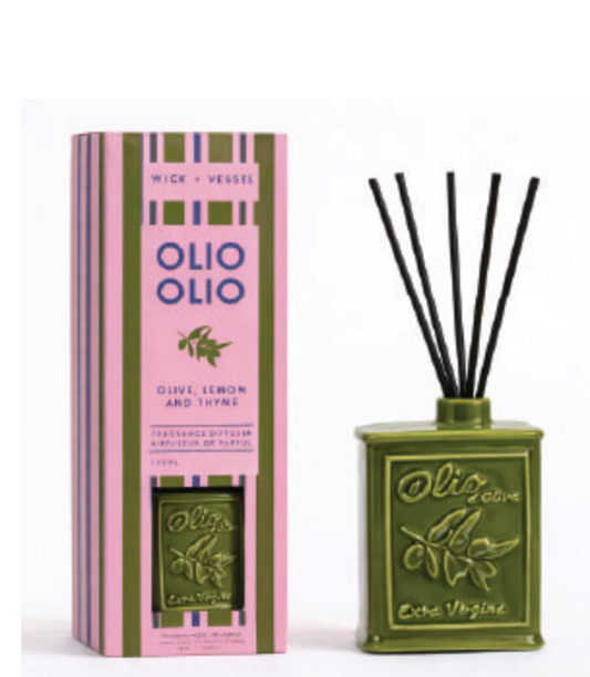 Olive Oil Green 100ml Diffuser