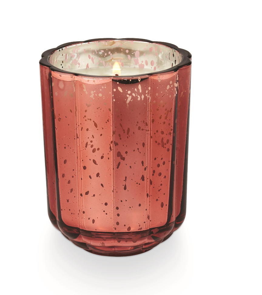 Pink Pepper Fruit Flourish Glass