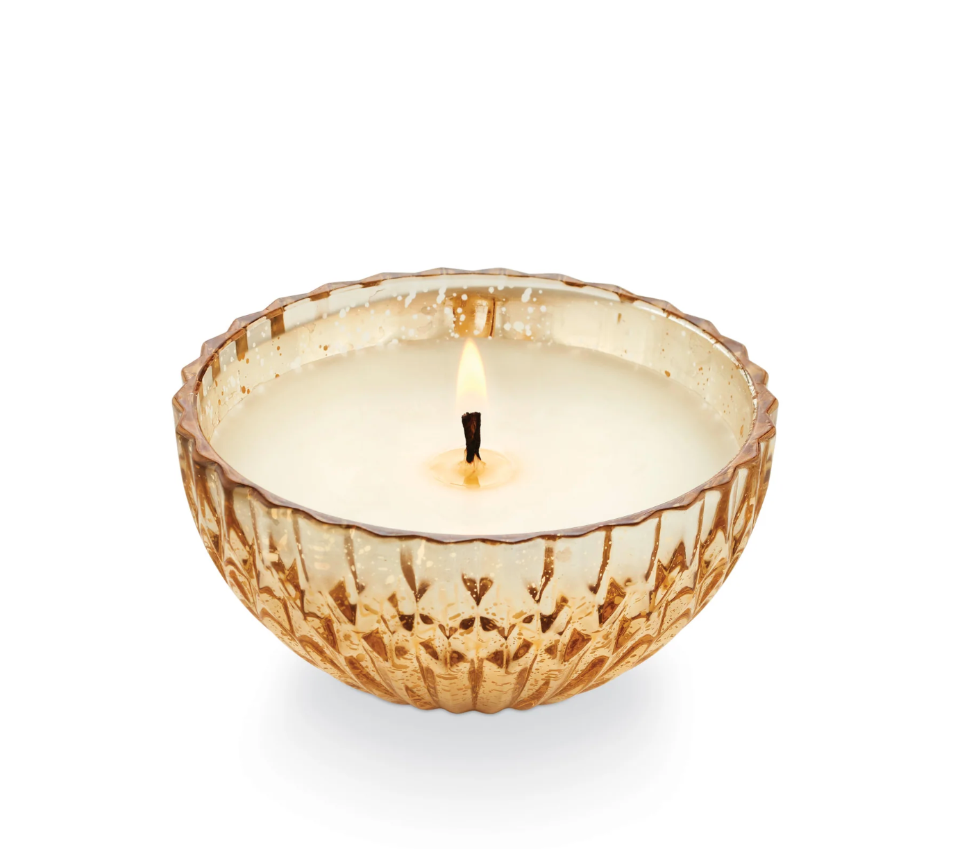 Gold Mercury Ornament Candle