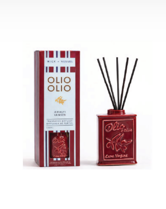 Olive Oil Burgundy 100ml Diffuser
