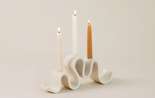 Wyat Candelabra - Cream