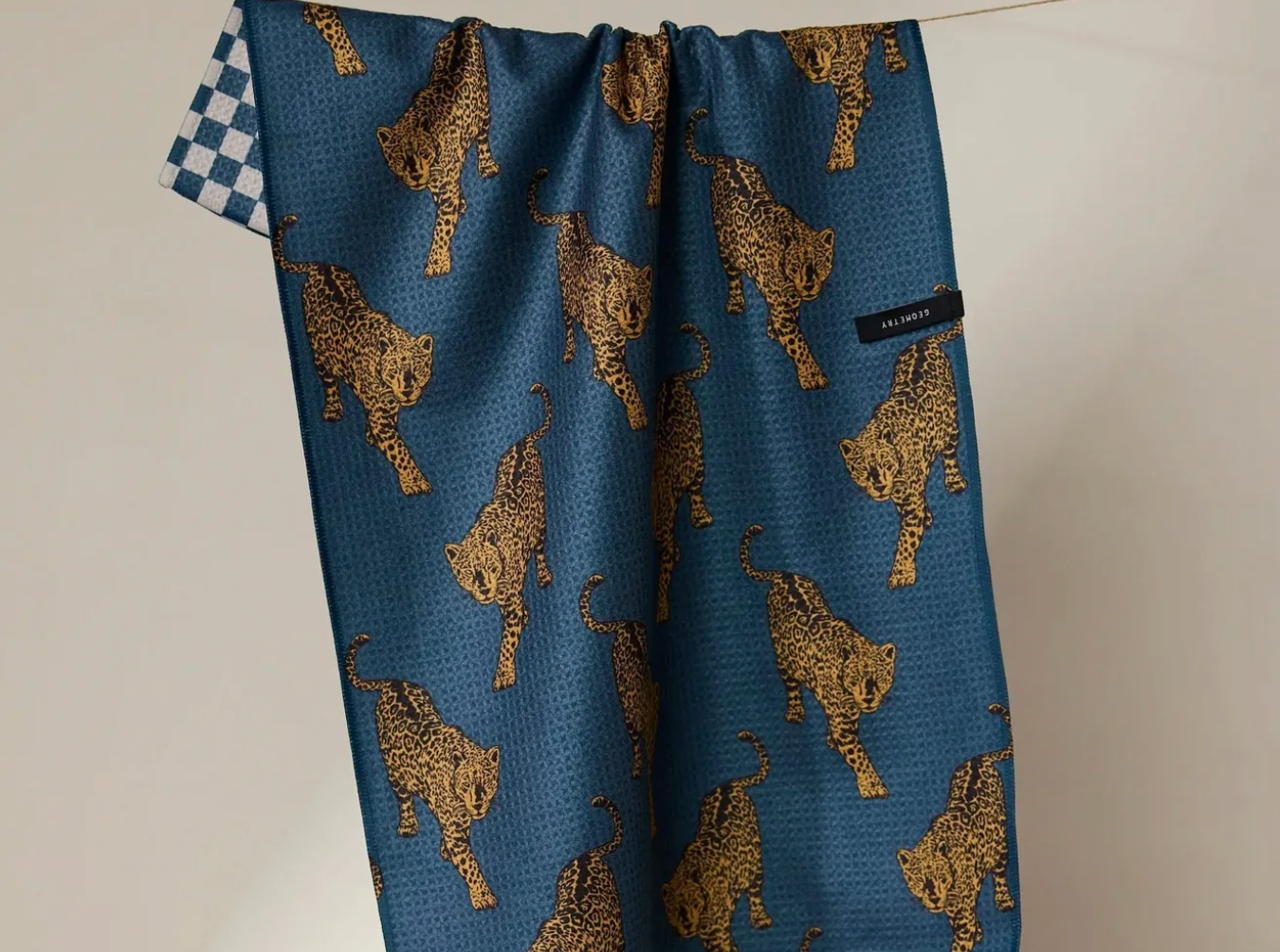 Leopard Lovin Double-Sided Tea Towel