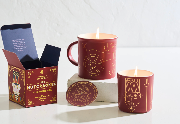 The Nutcracker Prince Mug Candle 12 oz