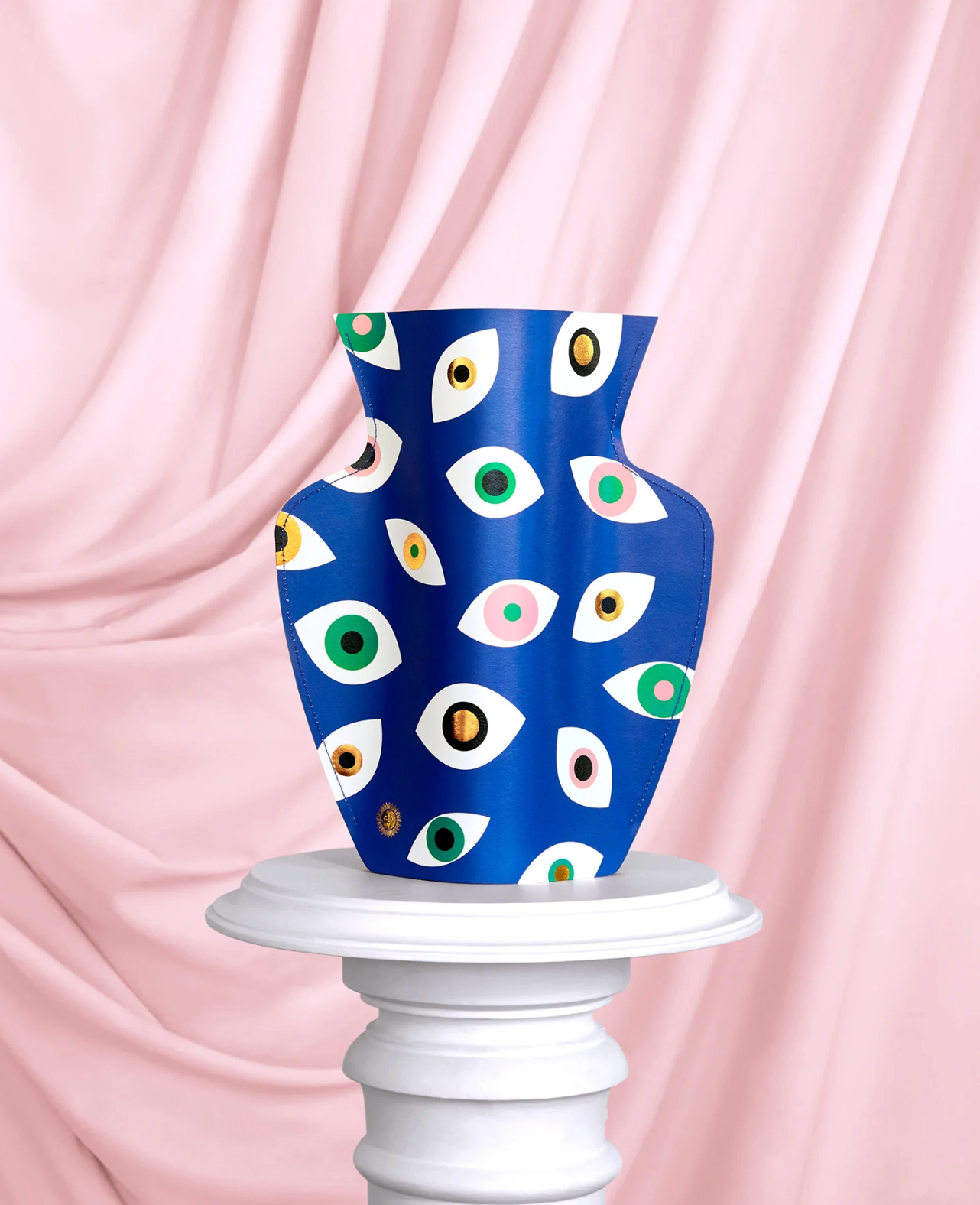 Nazar Paper Vase Blue