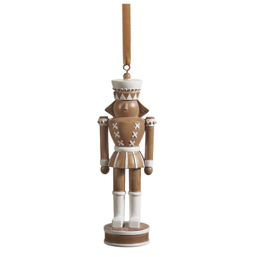 Nutcracker Ornament - Brown